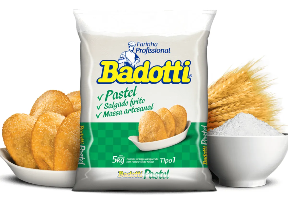 Farinha De Trigo Badotti Pastel 5x5kg