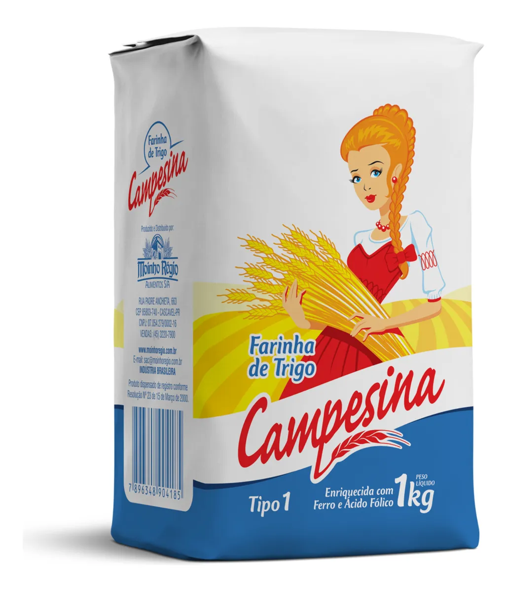 Farinha Farinha Campesina 1kg ( fardo com...